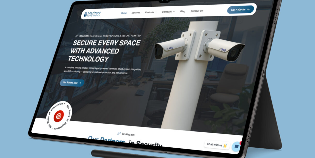 Maritect Investigations and Security Limited (operating as Maritect Security Solutions) was founded in 1979 with the express purpose of protecting people and business using the latest in cutting edge security technologies. Maritect Security has continually demonstrated its expertise to its customers and is recognized as one of the premiere players in the security market. Maritect Security is uniquely positioned to spearhead innovation in the industry thanks to its employing some of the leading experts in security solutions, information technology and software development. Not content to rest on its 50-year success, Maritect Security continues to invest in research and development as well as forging partnerships with leading technology suppliers to maintain its technological edge.